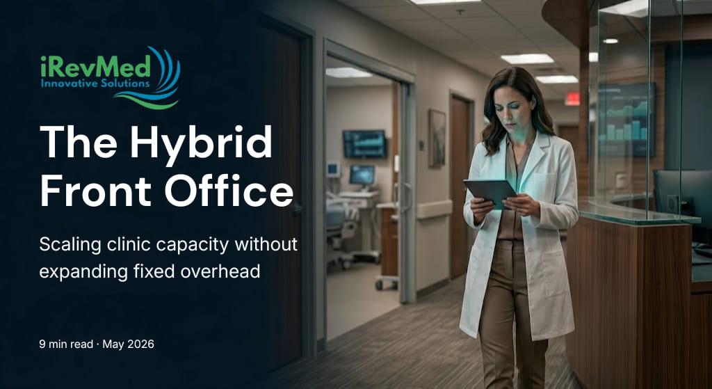 The Hybrid Front Office: Scaling Clinic Capacity Without Expanding Fixed Overhead